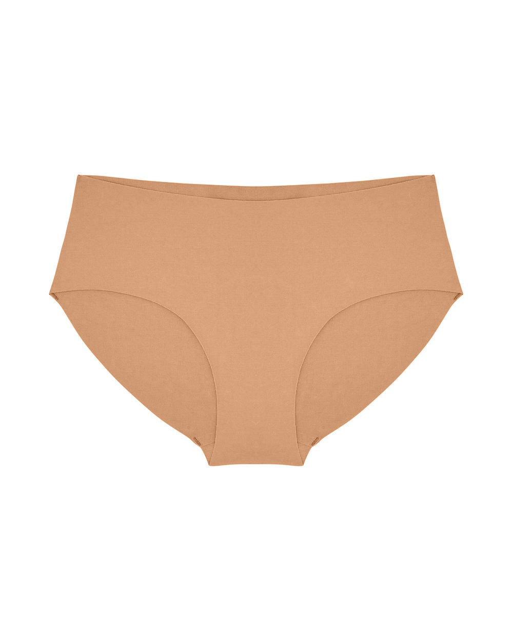 Organic cotton Mid Rise Bikini in colour skin