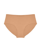 Organic cotton Mid Rise Bikini in colour skin
