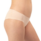 Women's Organic Cotton Low Rise Hipster underwear in color Pale - Side View