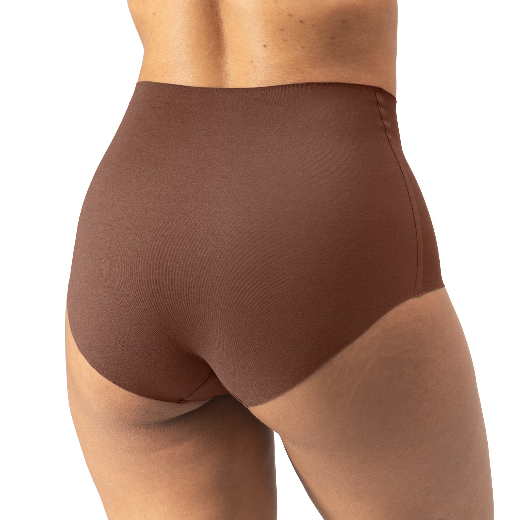 Organic Cotton Seamless High Waist Brief - PantyPromise