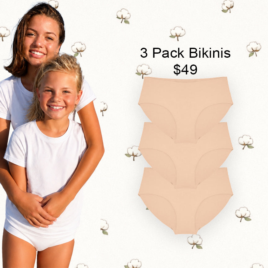 3-Pack Girls Panties - PantyPromise