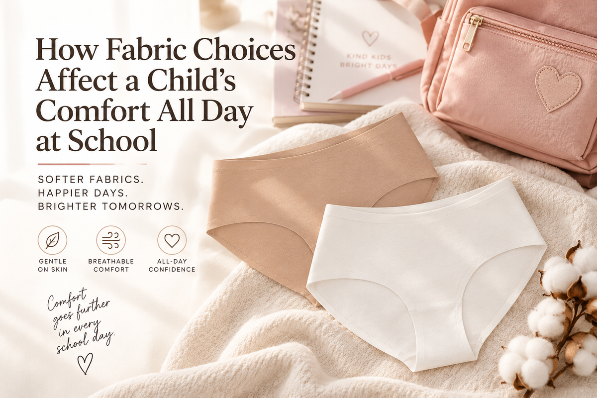 Girls Organic Cotton Underwear