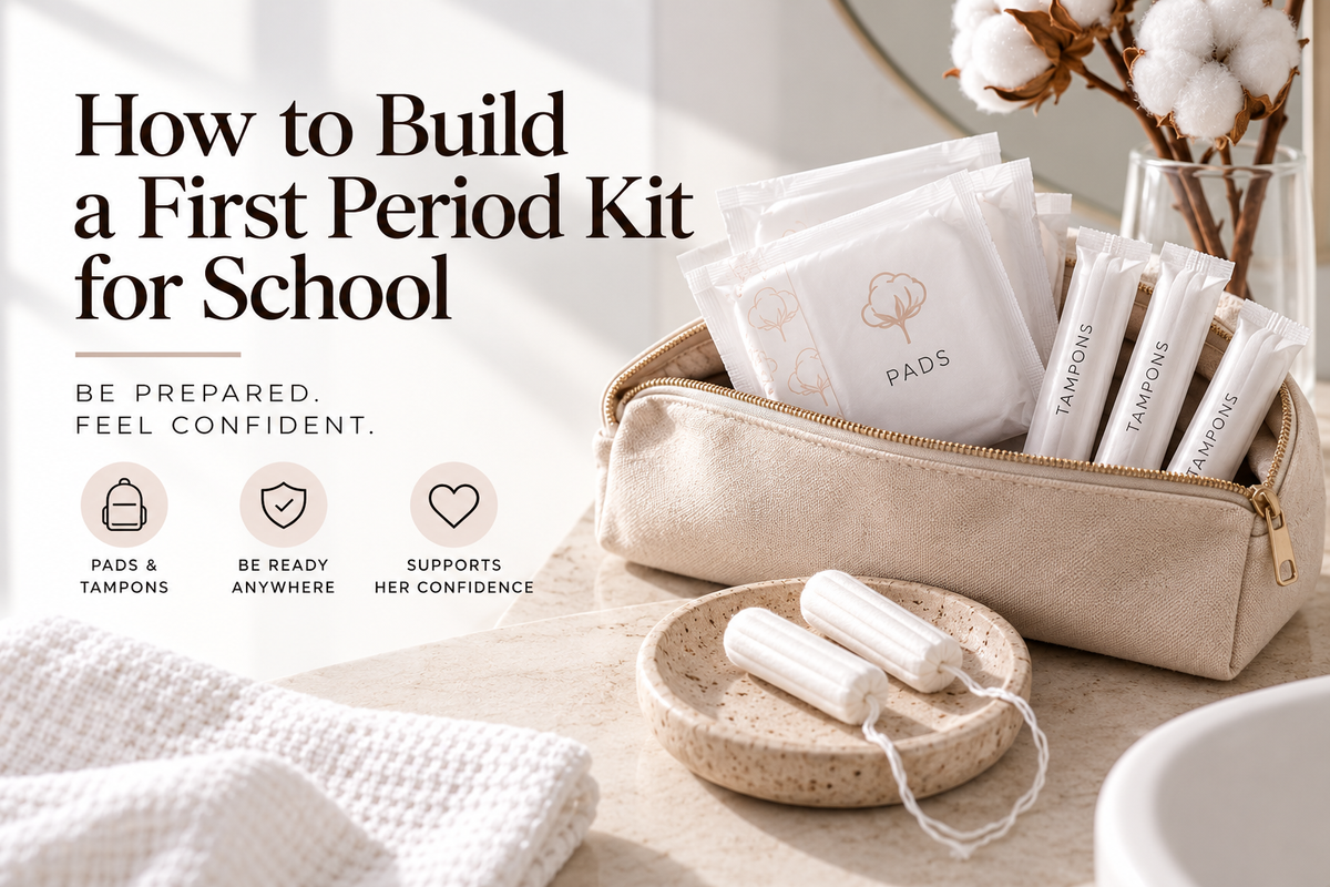 How to Build a First Period Kit for School