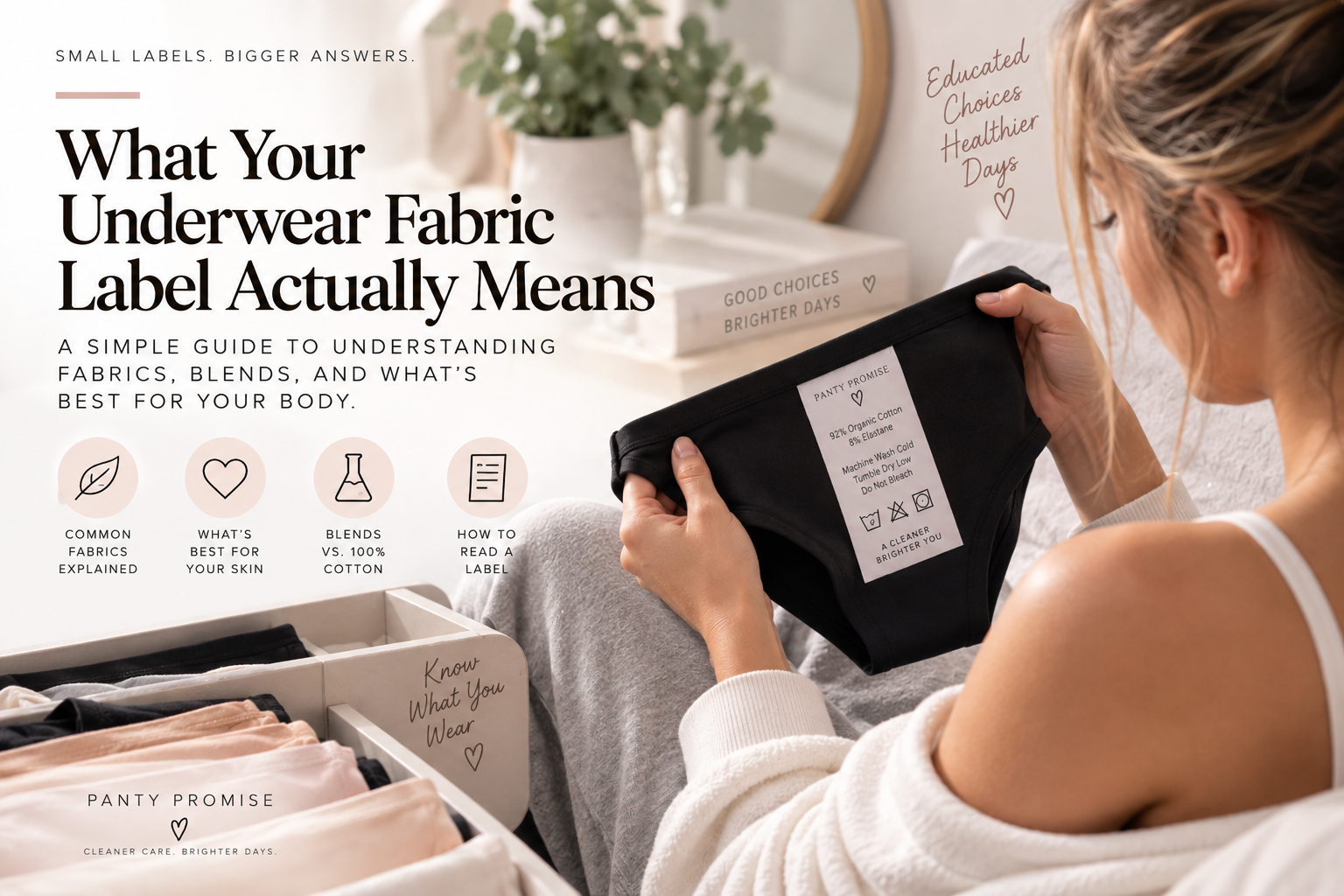 What Your Underwear Fabric Label Actually Means