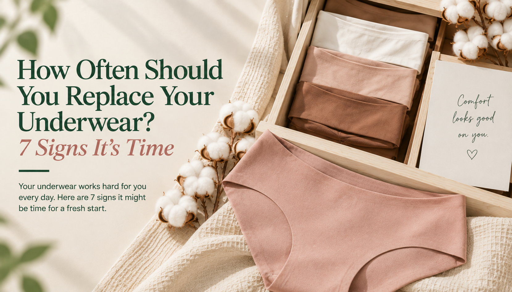 When to Replace your Underwear