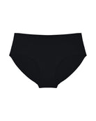 Women's organic cotton Mid Rise Bikini underwear in color black 