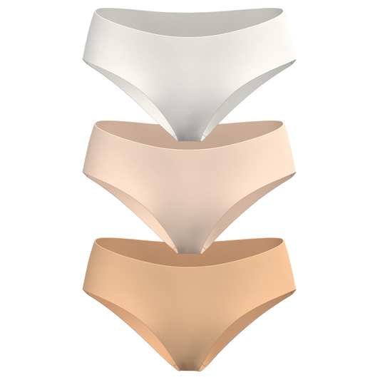Low Rise Hipster 3 Pack [Light Neutrals]