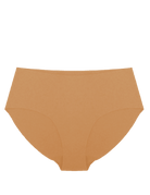 Women's Organic Cotton Mid Rise Bikini Underwear in color sand 