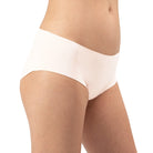 Women's Organic Cotton Mid Rise Bikini Underwear in color White - Side View