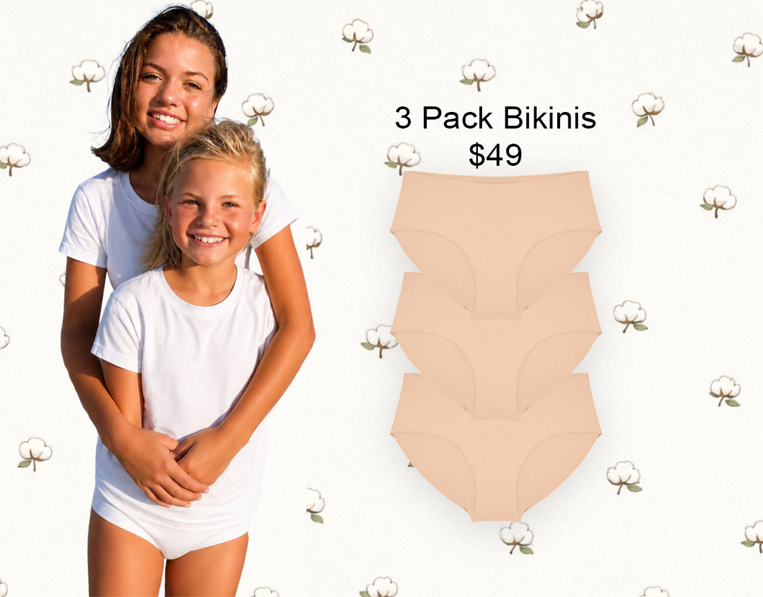 3-Pack Girls Panties - PantyPromise