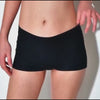 Women in Video showing Organic Cotton Shortie Underwear in color Black