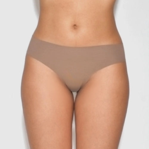 Seamless, Organic Cotton Low Rise Hipster. Low Rise No Show